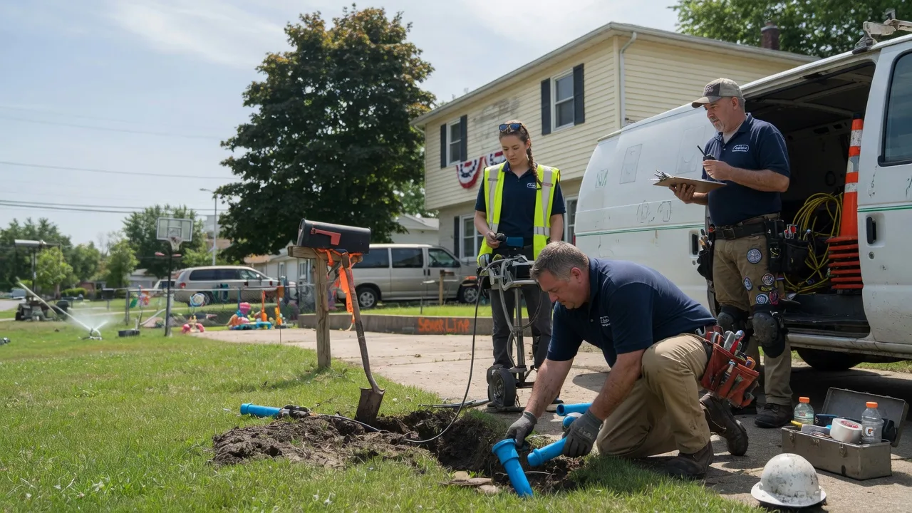 Slab Leak Repair in Oakford, IN near me